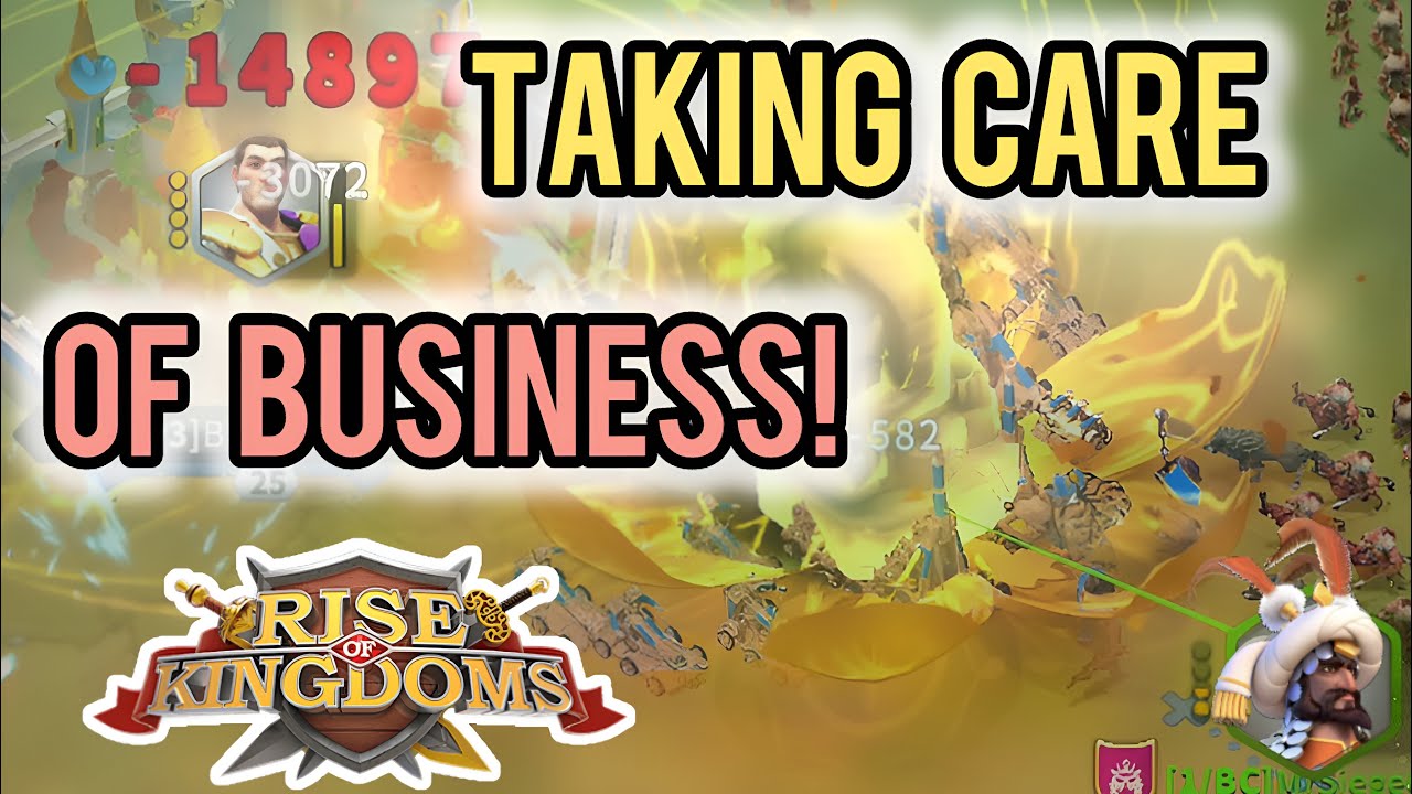 TAKING CARE OF BUSINESS!! Siege city rally compilation Babur Gajah Mada Rise of Kingdoms engineering