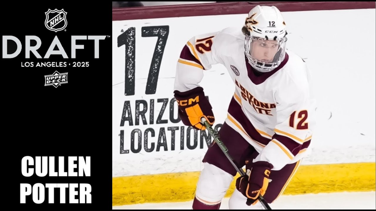 2025 NHL Draft : Cullen Potter - 24-25 Highlights