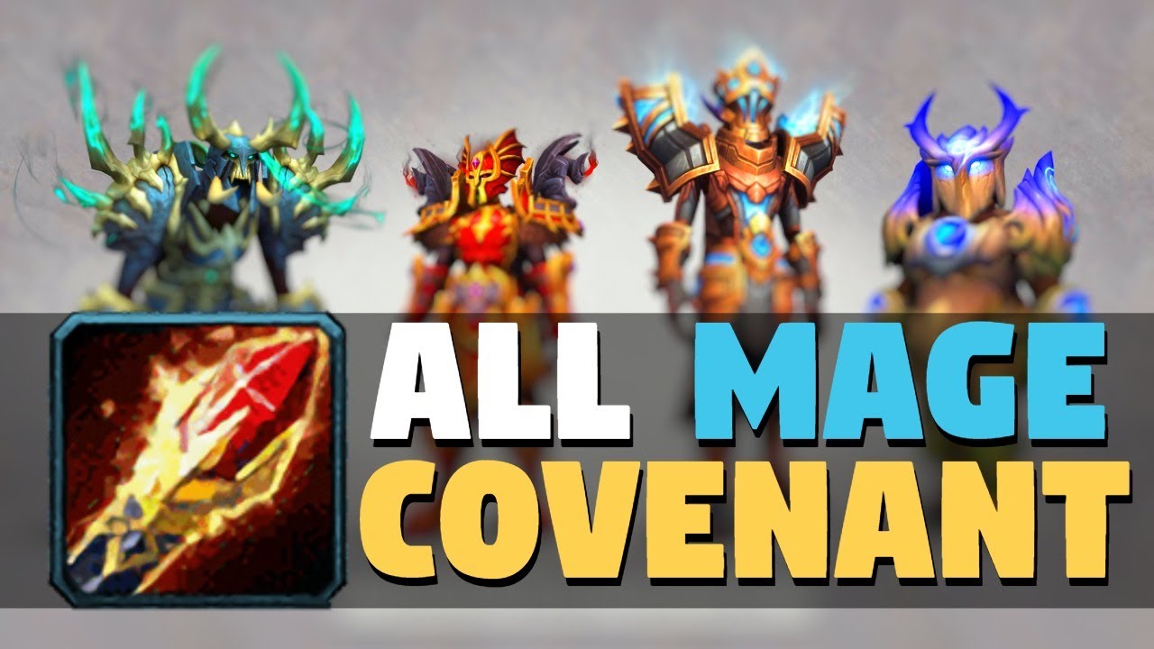 All New Mage Covenant Abilities | Shadowlands | WoW Patch 9.0 | World of Warcraft New Expansion