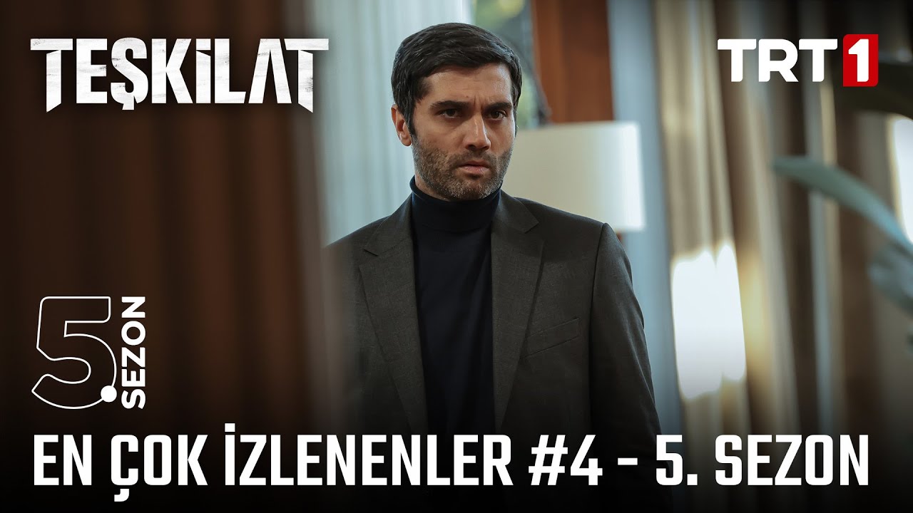 #Teşkilat 5. Sezonun en çok izlenenleri! - #4 @trt1
