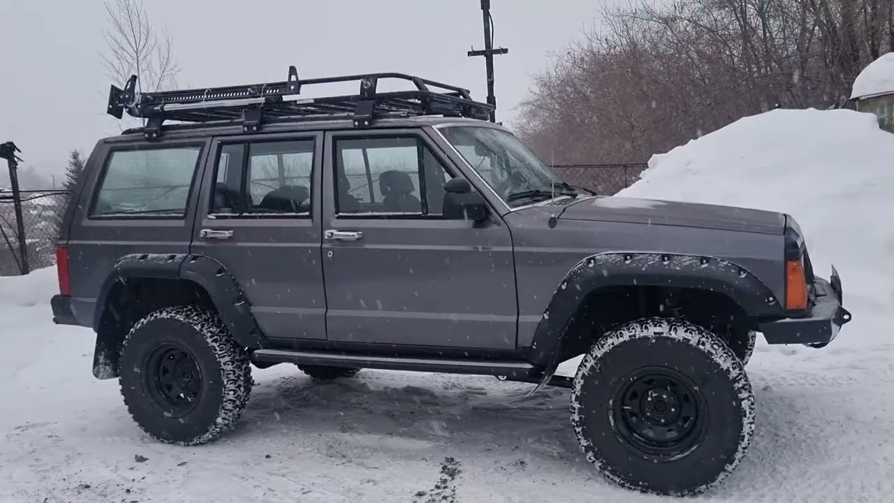 Лифт подвески Jeep Cherokee XJ.