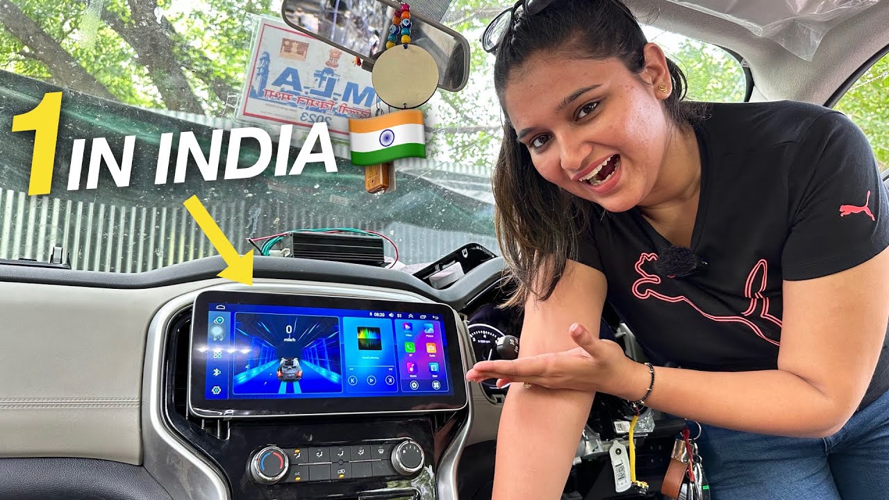 SCORPIO N को बना दिया MERCEDES - INSTALLED 12.3