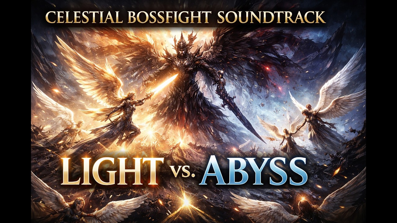 Celestial Bossfight Soundtrack – Light vs. The Abyss | Instrumental (Short Version) - Amberforge
