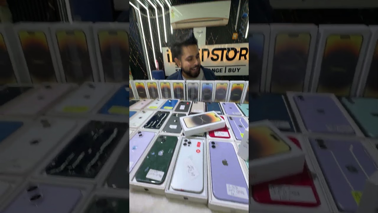 Cheapest iPhone Market in Delhi 🔥| Second Hand Mobile Used Phone iPhone 16, iPhone 15Pro, 17Pro