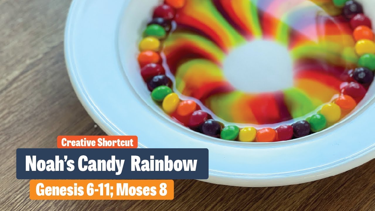 Наглядный урок о Ное и символе радуги | SKITTLES RAINBOW