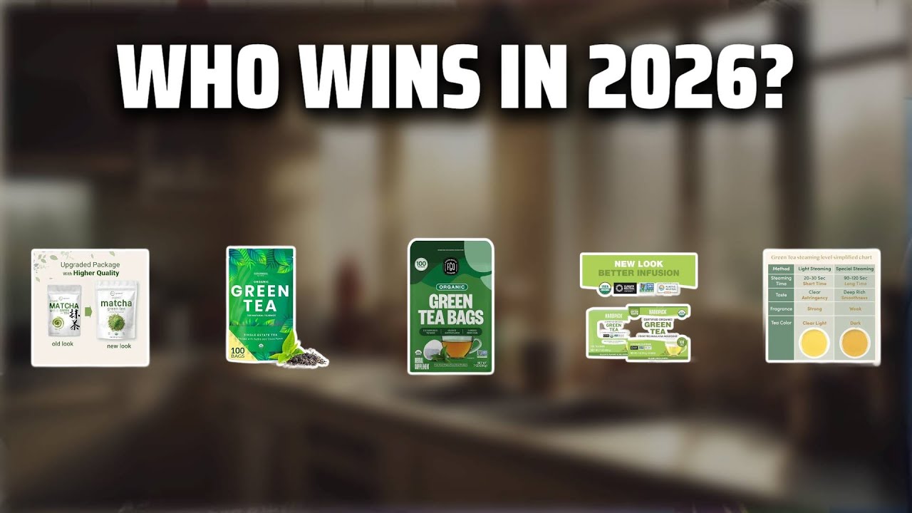 The Top 5 Best Green Tea Bags in 2026 - Must Watch Before Buying!