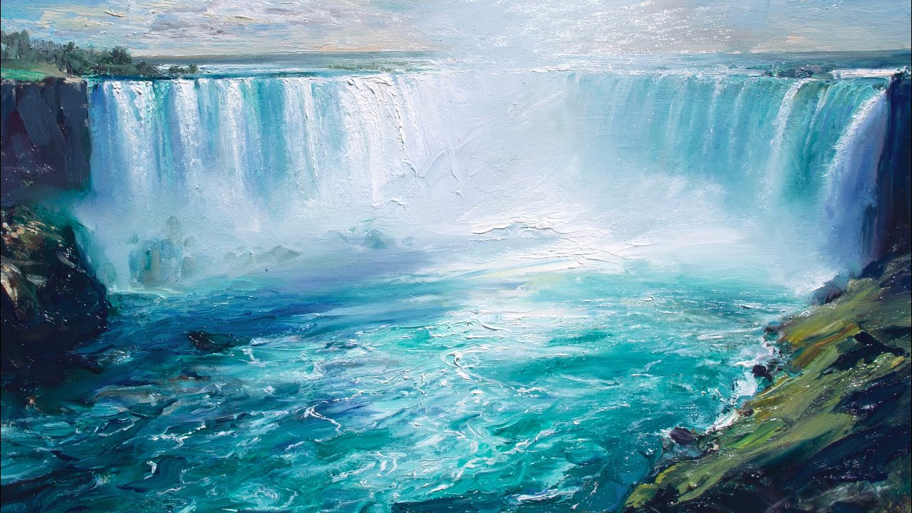 Painting a Waterfall | Alla Prima Technique