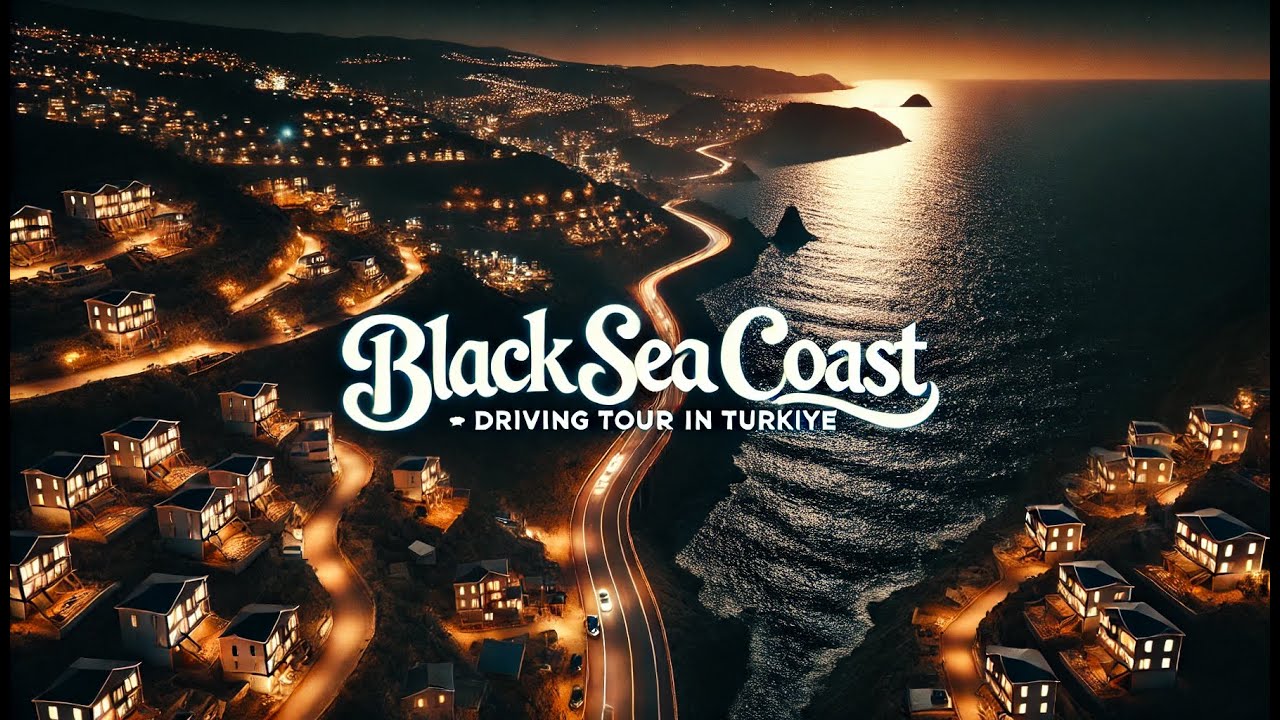 Join me on a Scenic Drive 🌊 Black Sea 🛣️ Driving Tour in Turkiye (Rize - Trabzon - Girsun)