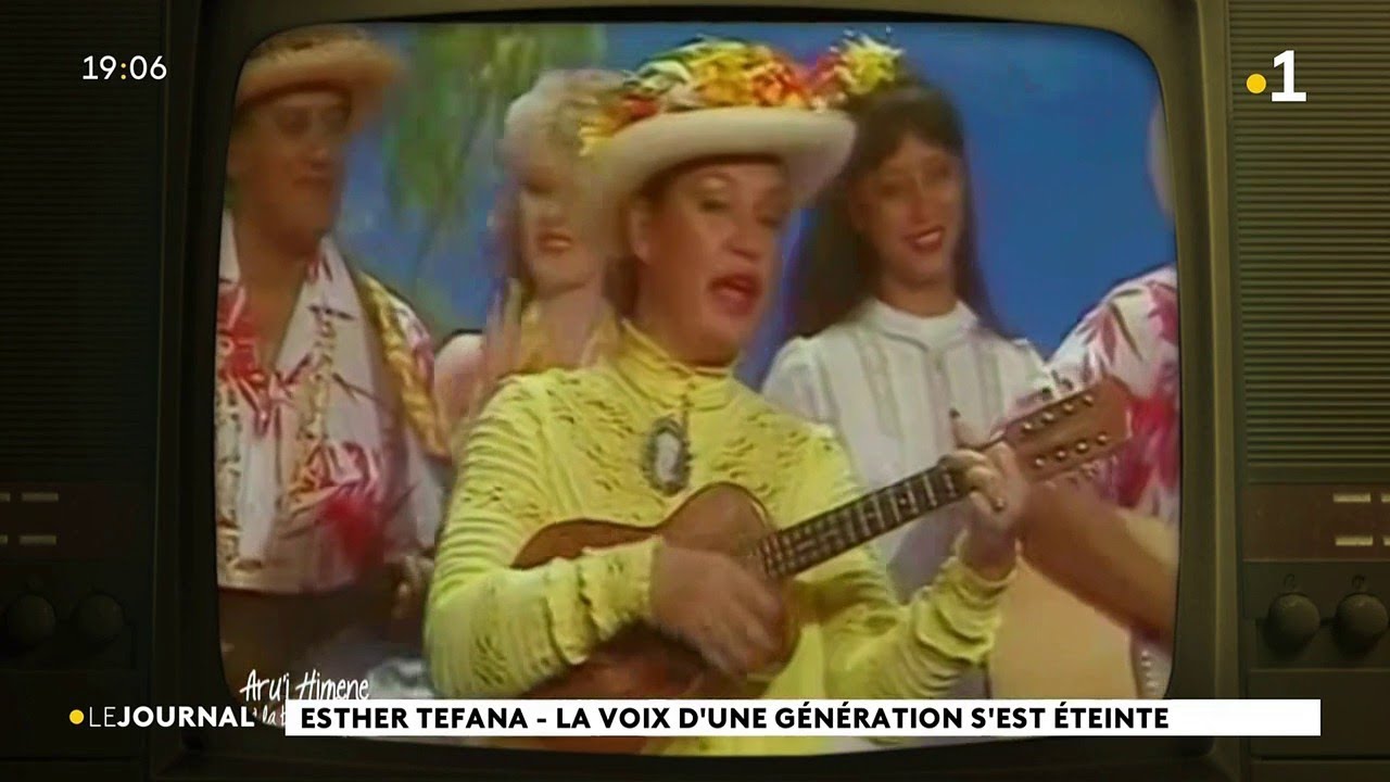 Esther Tefana, la grande dame de la chanson polynésienne, est décédée