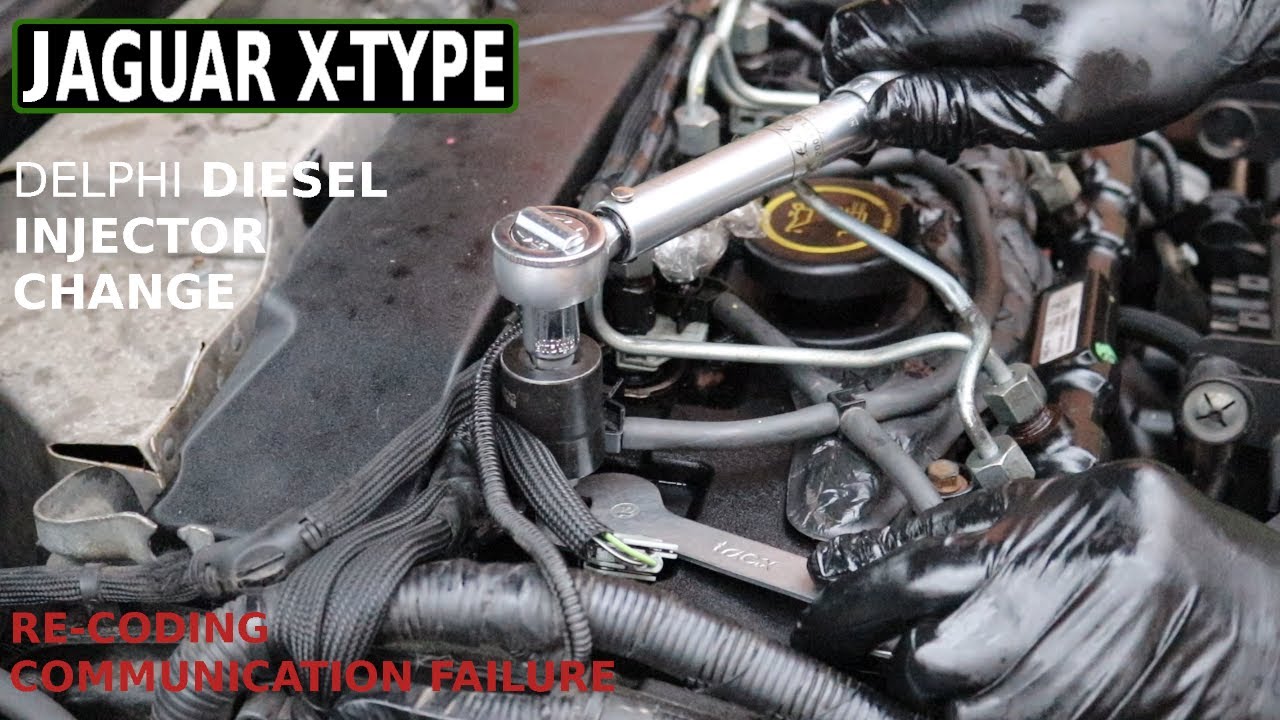JAGUAR X-TYPE Diesel Injector Change
