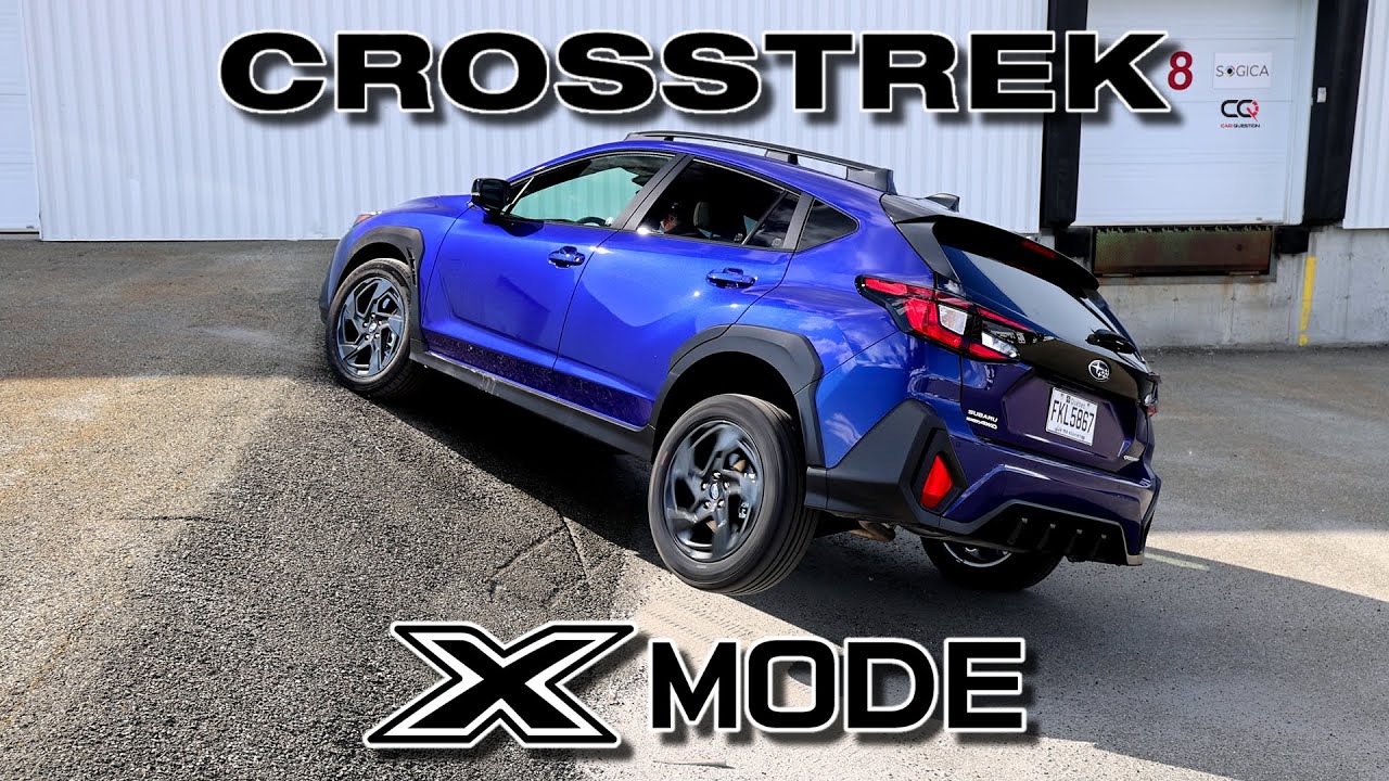 Тест Subaru Crosstrek AWD Diagonal: справится ли он со склоном?