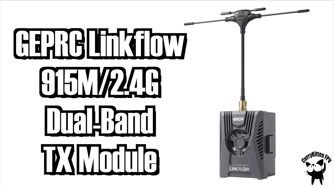 Модуль GEPRC LinkFlow 915M/2.4G Dual-Band ELRS TX