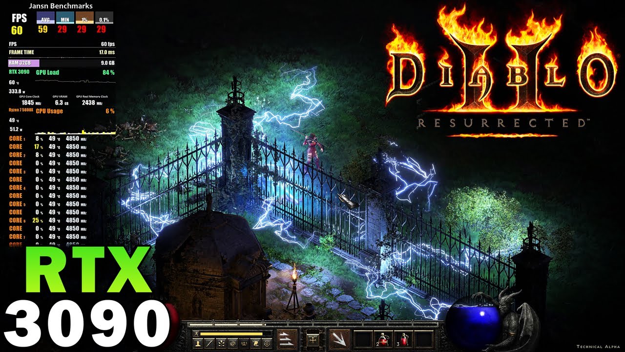 Diablo 2 Resurrected (Blood Raven) 4K | RTX 3090 | Ryzen 7 5800X | Ultra Graphics
