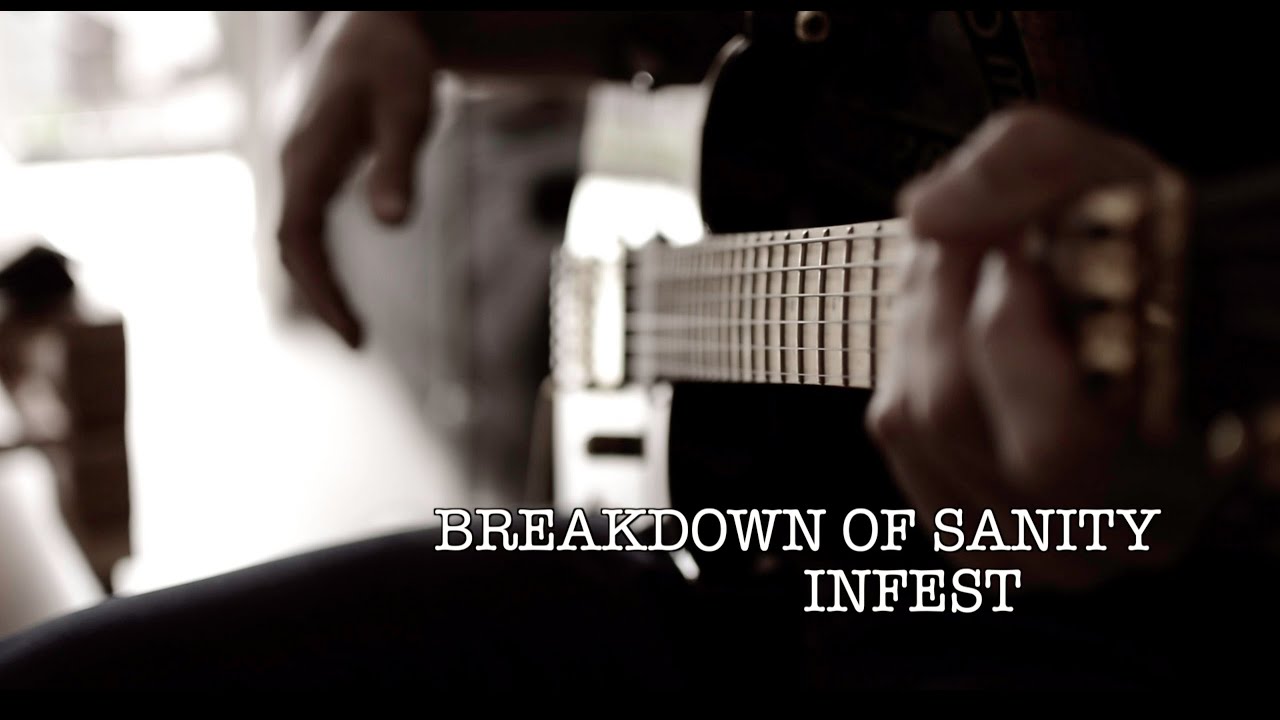 Breakdown of Sanity - Infest (Full Guitar Cover) - Choff Luboz