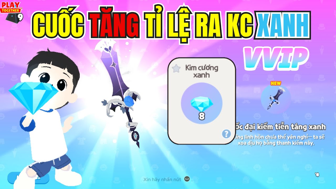 Toan Yolo Mở Thành Công Cuốc Tăng Tỉ Lệ Kim Cương Xanh Và Đào Thử | Play Together
