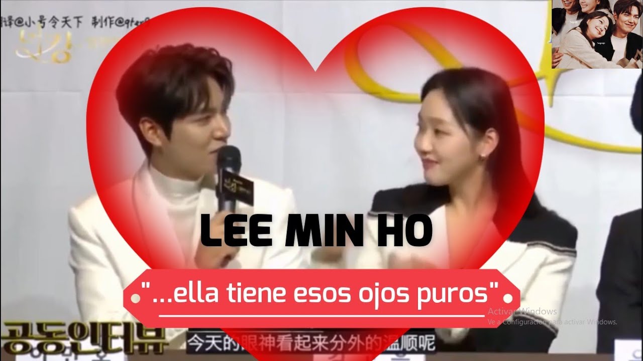 Lee Min Ho y Kim Go Eun hablando sobre su QUÍMICA 💖👩‍❤️‍💋‍👨|| Entrevista SUB ESPAÑOL