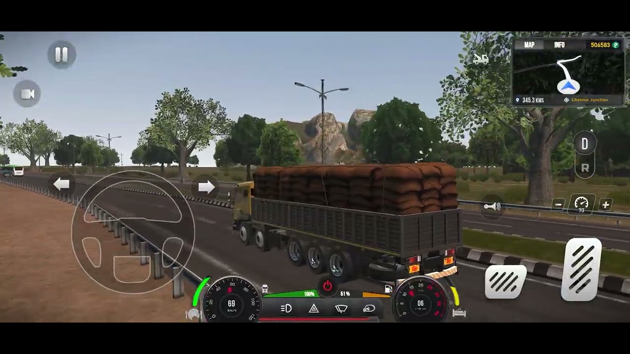 Way to Nashik market merchi🌶️ | Truck Master India Gameplay | Truck master India 