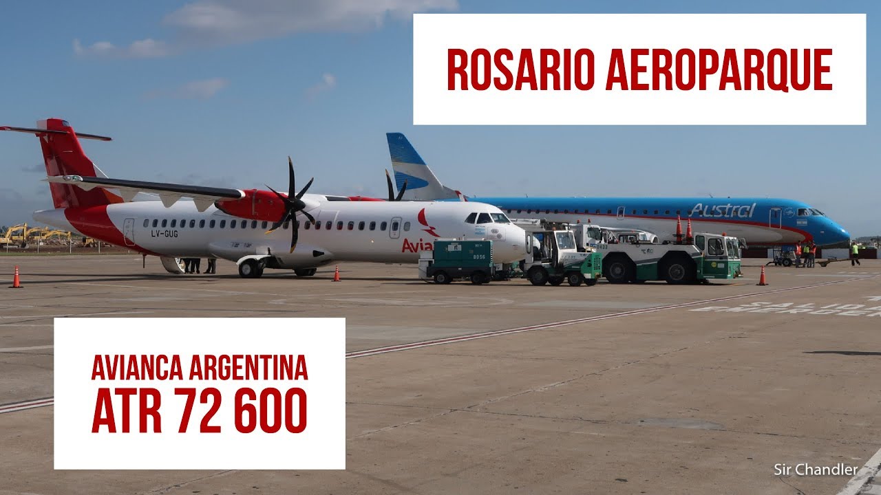 Vuelo Avianca Argentina de Rosario a Aeroparque