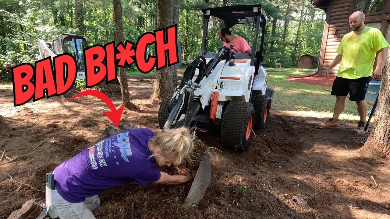 Employee/Girlfriend Outworks the Guys While Sick