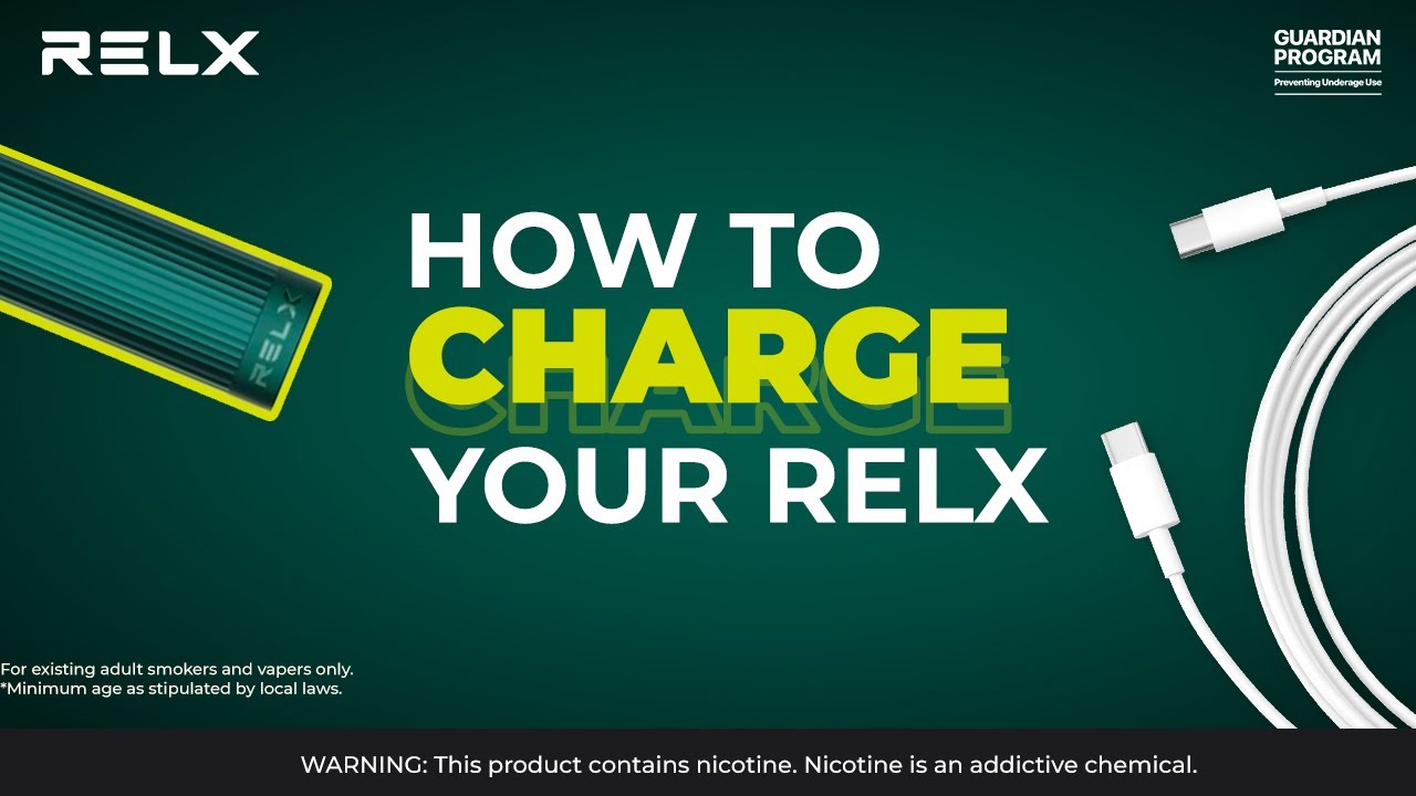 All about charging your RELX device - Flashing Lights, Notifications & Tips for Charging | RELX