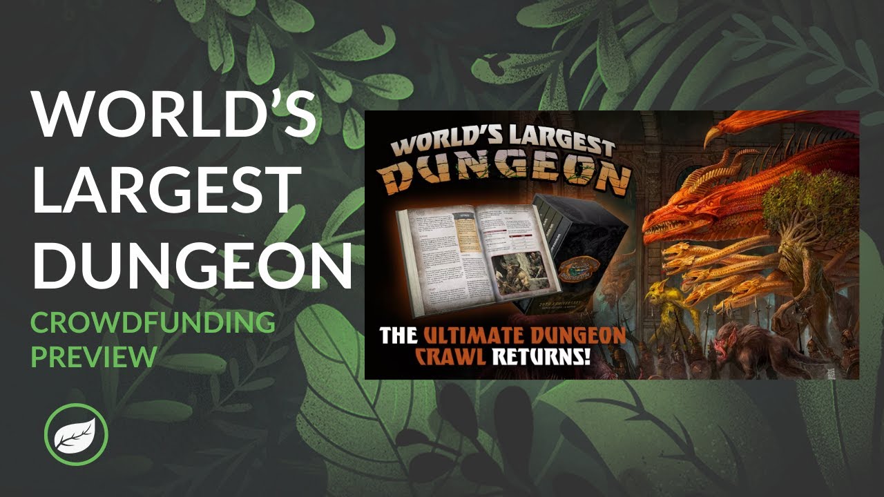🤑 World's Largest Dungeon Crowdfunding Preview