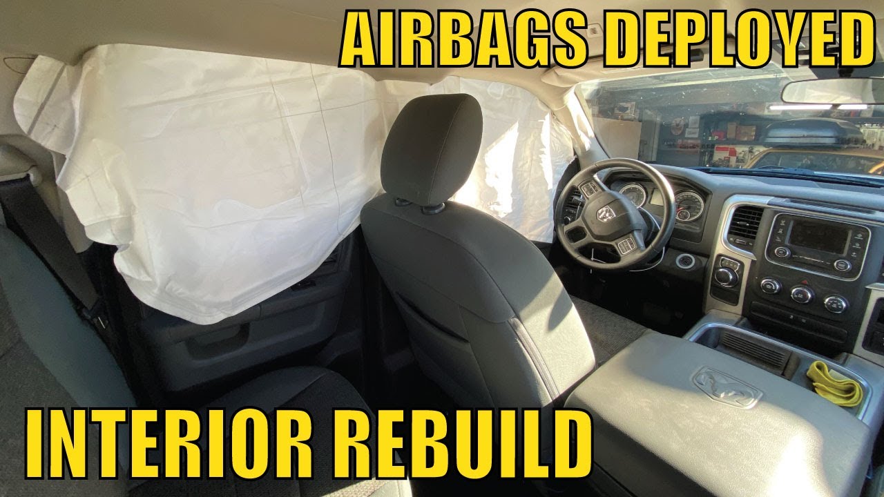 Ram REBUILD Part 3 - Interior/Airbags/Deep Clean