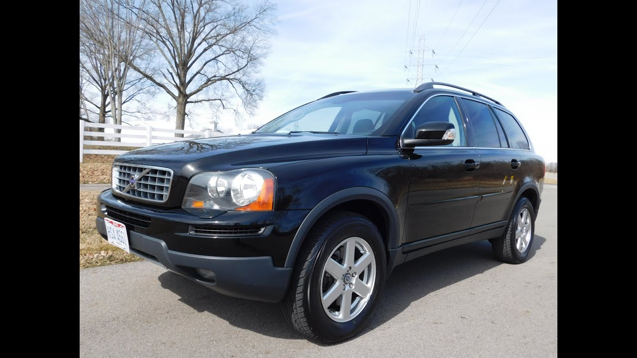 2007 Volvo XC90 3.2 AWD 7 Passenger Black/Black SUPER EXTRA NICE! Exterior, Interior, and Engine