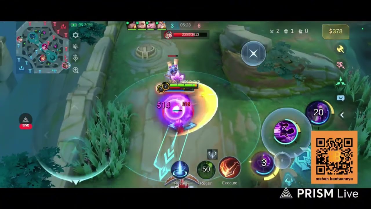 mencoba guinevere full damage - Mobile Legends Indonesia