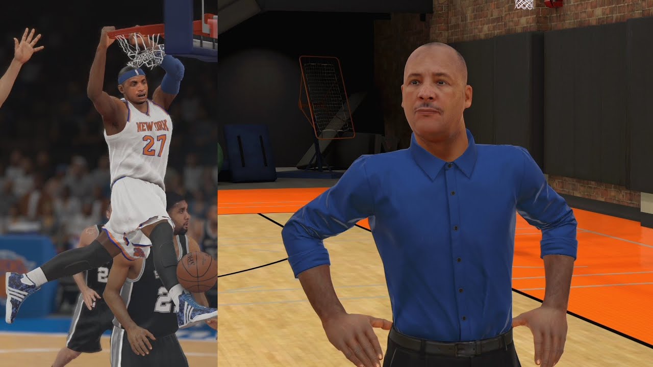 NBA 2K15 PS4 My Career - Looking in the Rim!