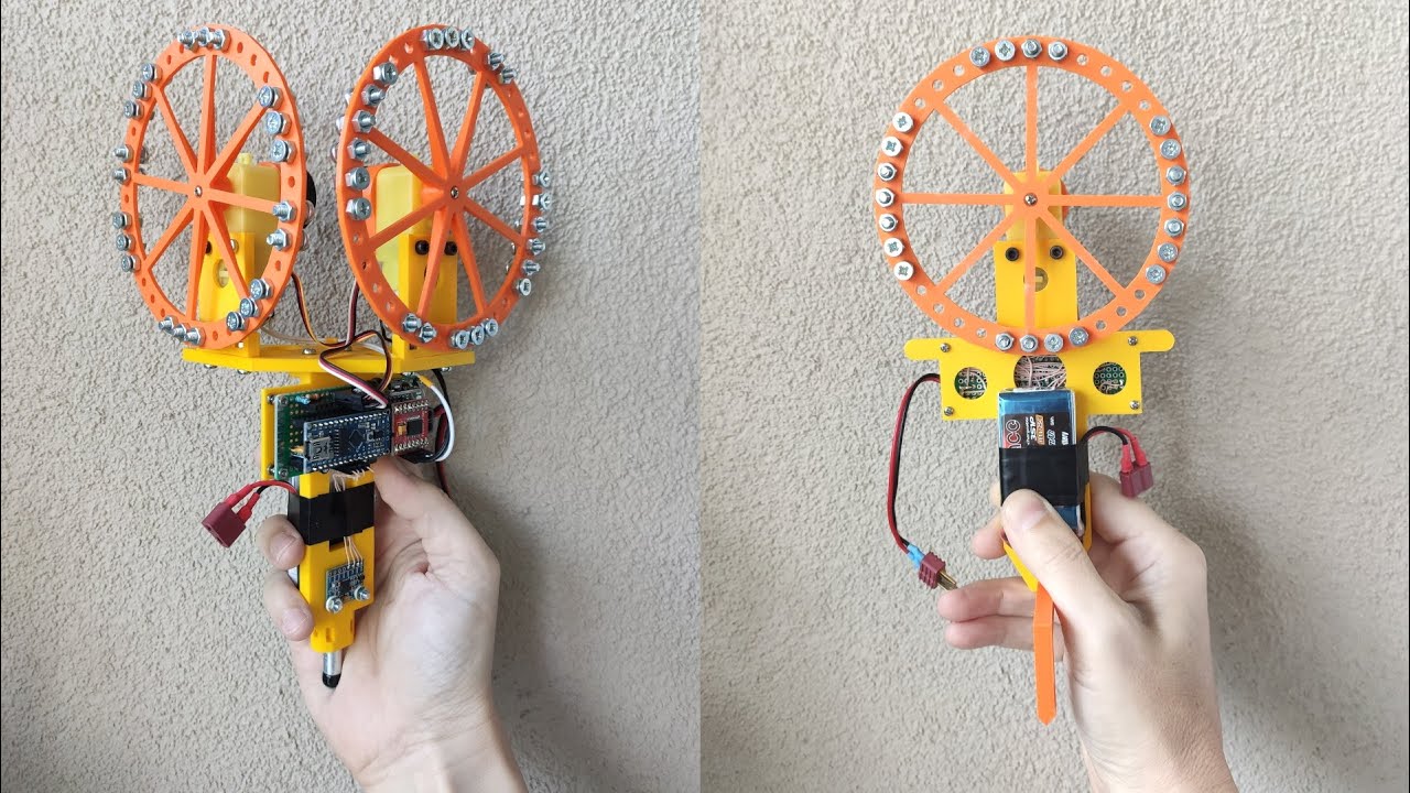 Self balancing with reaction wheels (open source)