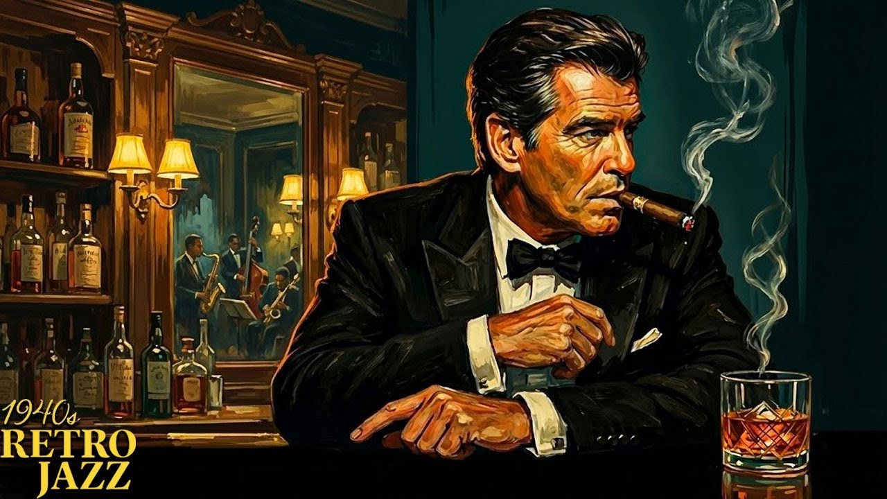 Late Night Noir Jazz | Jazz for Overthinking | 1940s Mood