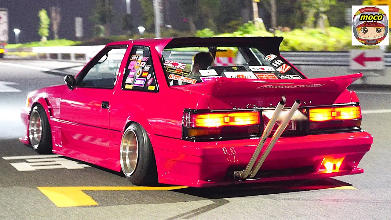 ｷﾀ━━‼️街道レーサー入場💥💥💥