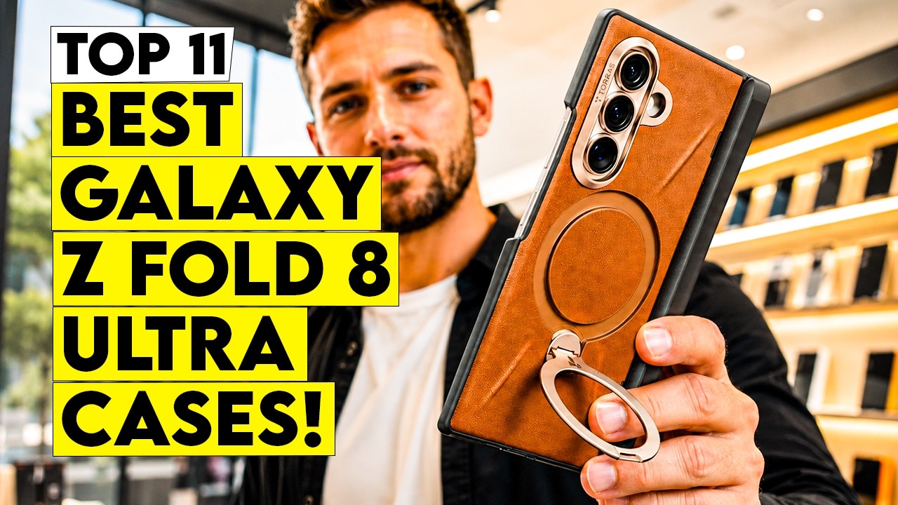 Лучшие чехлы для Galaxy Z Fold 8 Ultra 2026!🔥 &ndash; Топ-11: от противоударных до тонких моделей с Mag...