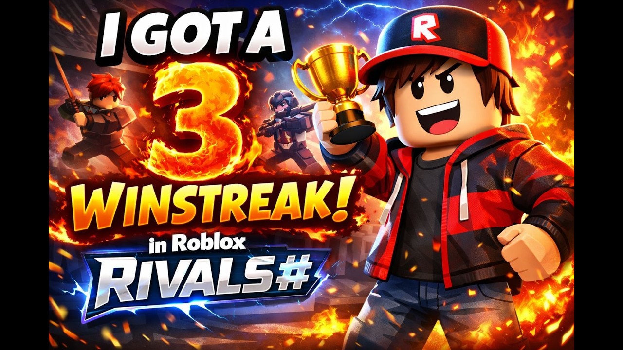 I grinded to a 3 winstreak in RIVALS!!!