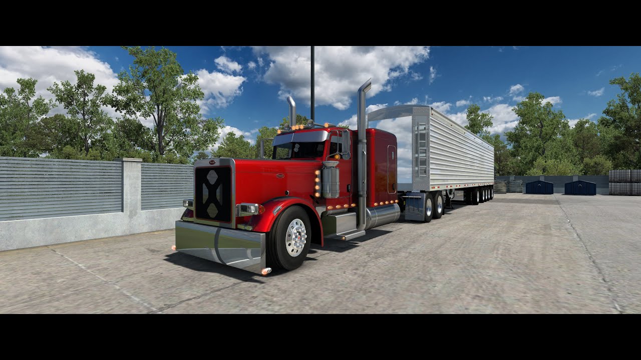 American Truck Simulator- Dom 379 Wood Chips From Alexandria Louisiana To Deridder Louisiana