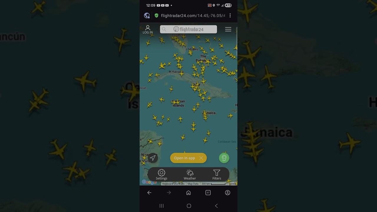 finding planes in flight radar24