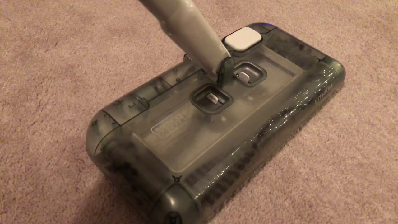 My black+decker lithium carpet sweeper
