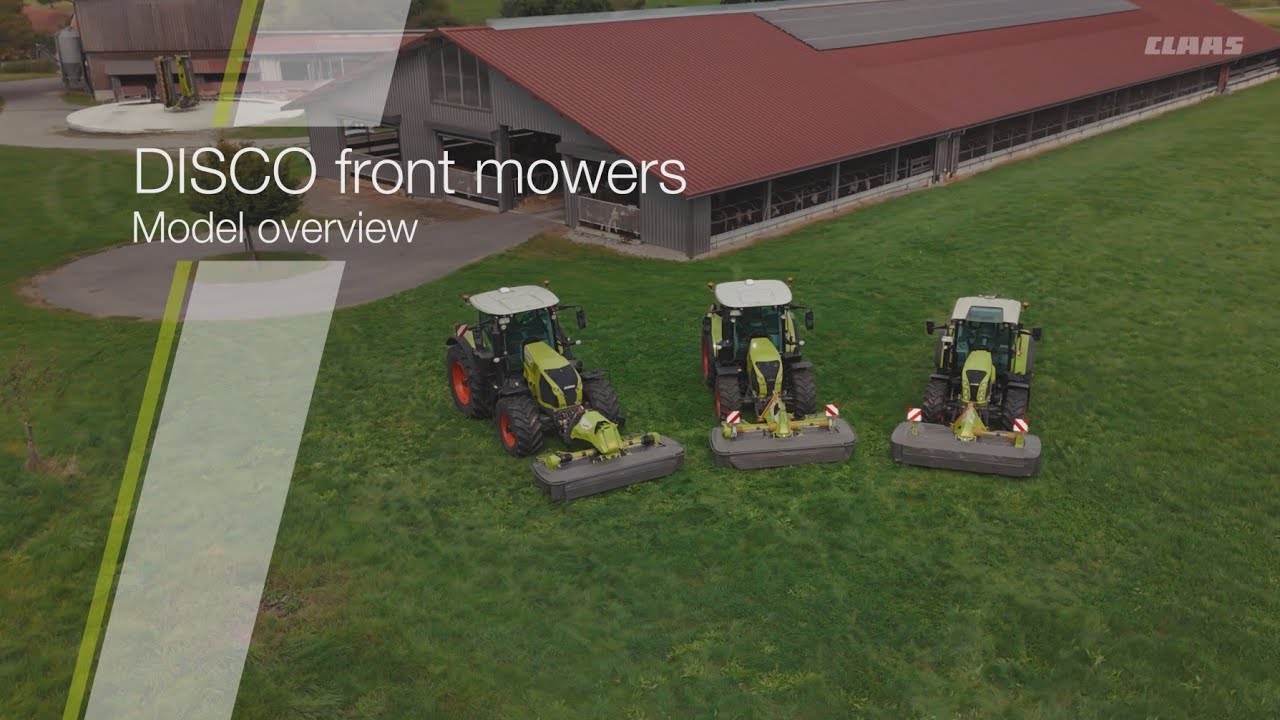 CLAAS | DISCO front mowers. Model overview.