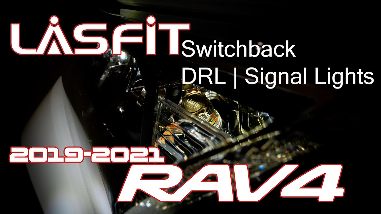 How to Install Lasfit Switchback Front Turn Signal Lights | 2019-2021 Toyota Rav4