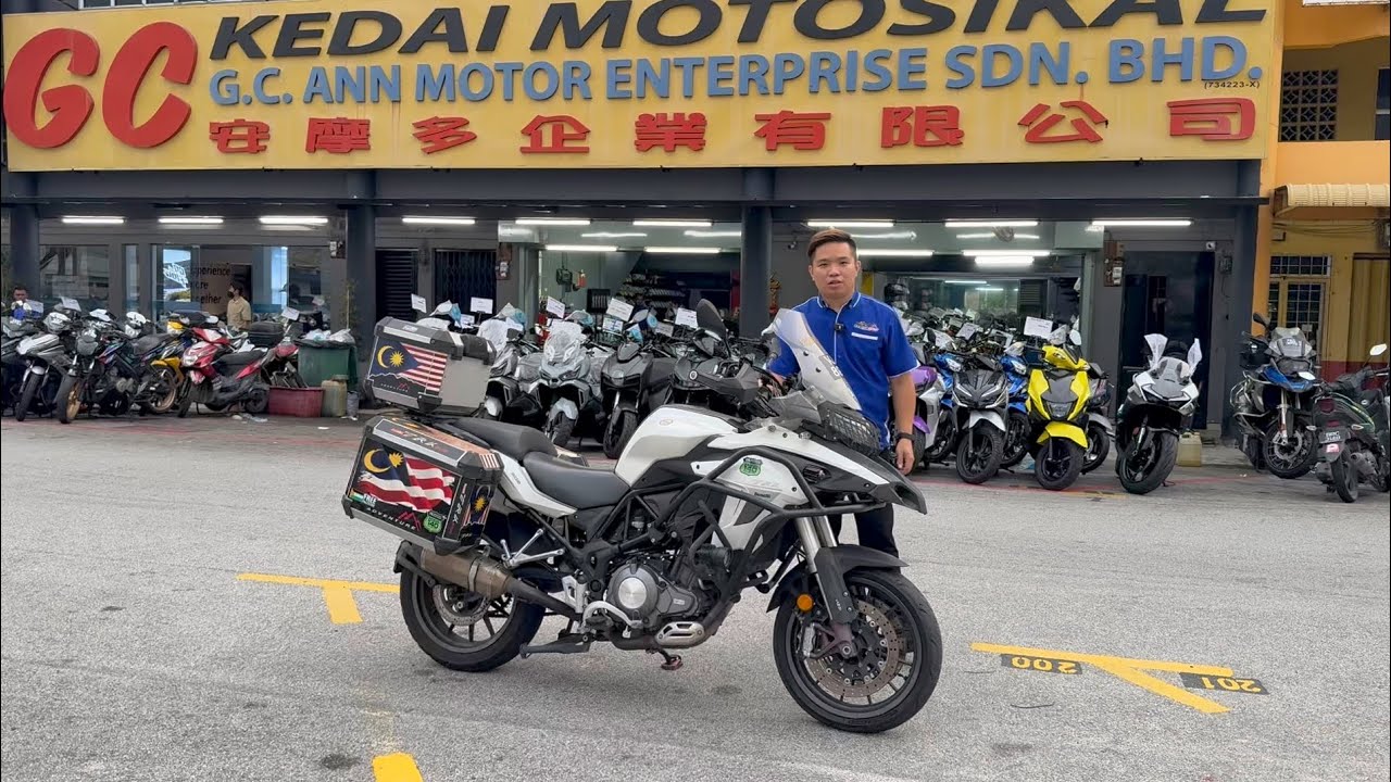 2018 Benelli Trk502 Trk 502 Le Sp2 3 Aluminium Box “ For Sales ! G.C.Ann Motor ! versys 650mt cb500x