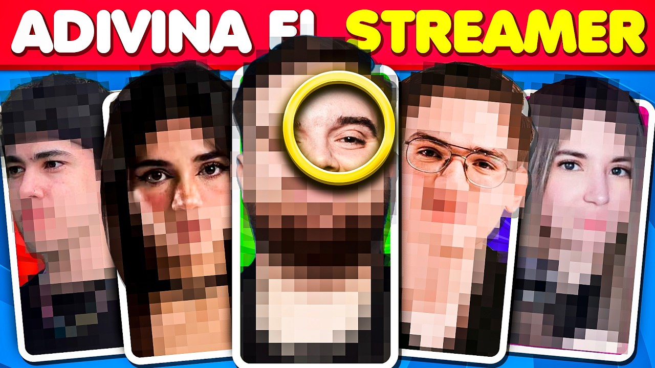 Adivina Quién versión Streamers 🎶👩🏻‍🎤🎤 Adivina el Streamer con las pistas - TriviaTime Streamers