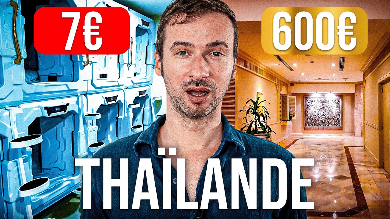 Hôtel à 7 € vs 600 € à Bangkok