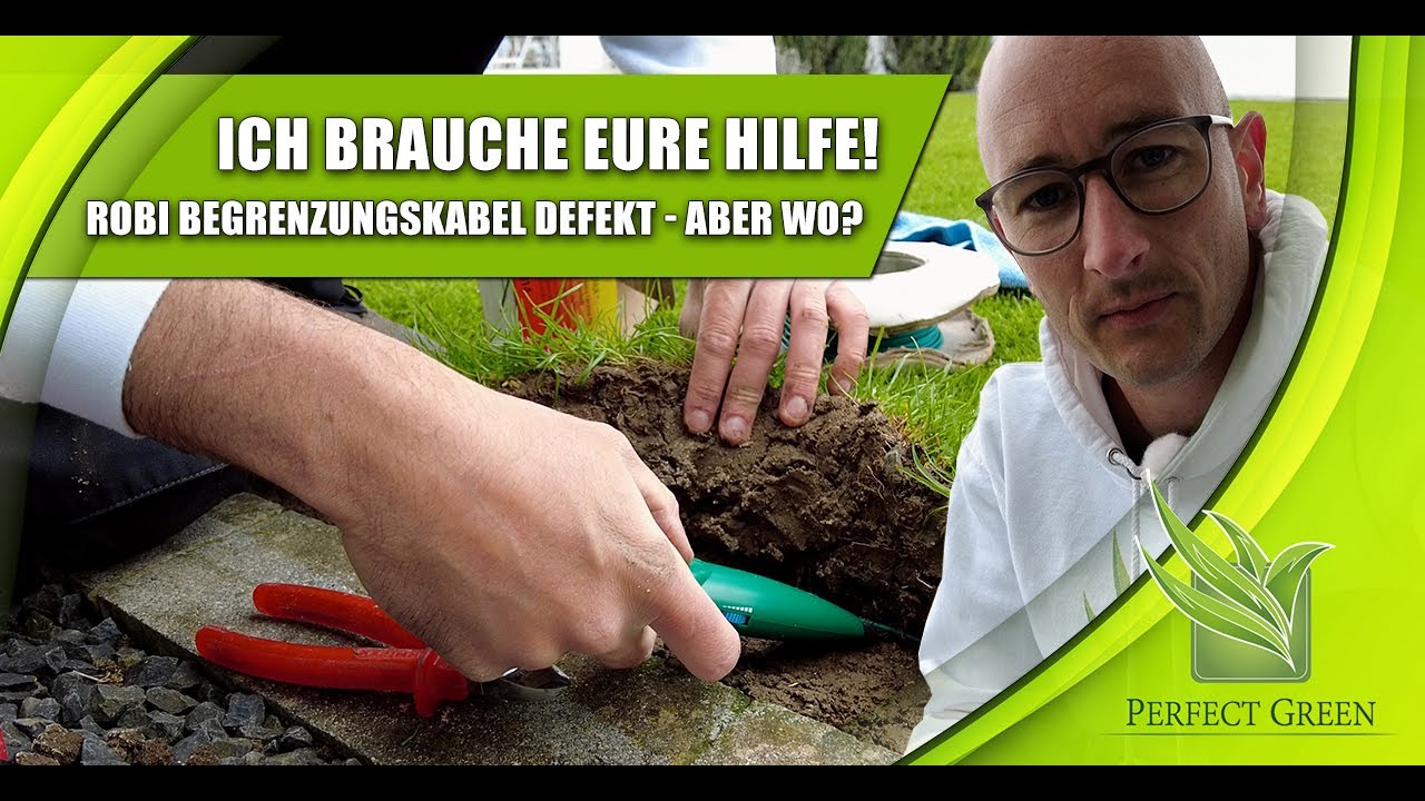 Eure Hilfe ist gefragt | Robikabel defekt | Schaden am Begrenzungskabel  | Ladestation leuchtet blau