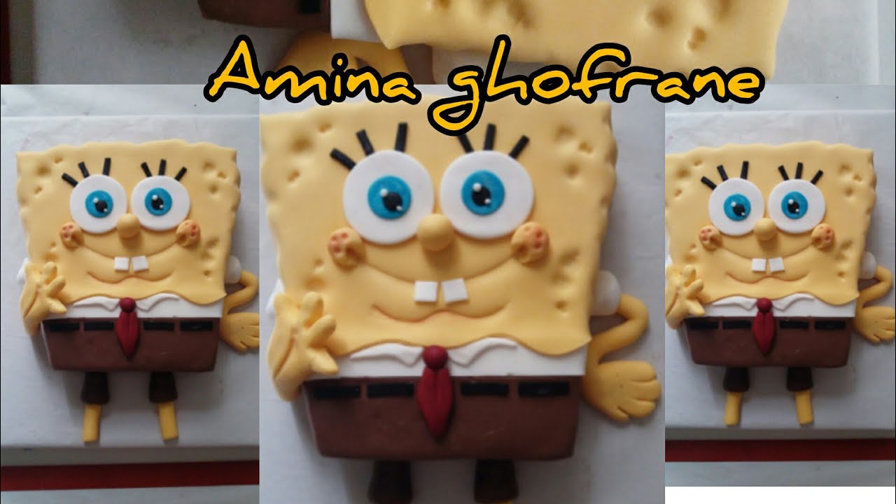 3d Sponge Bob cake/كيكة سبونج بوب ثلاثية الأبعاد