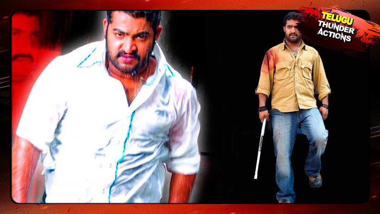 Jr. NTR Most Popular Power Pack Action Scenes || التيلجو أفضل مشاهد العمل