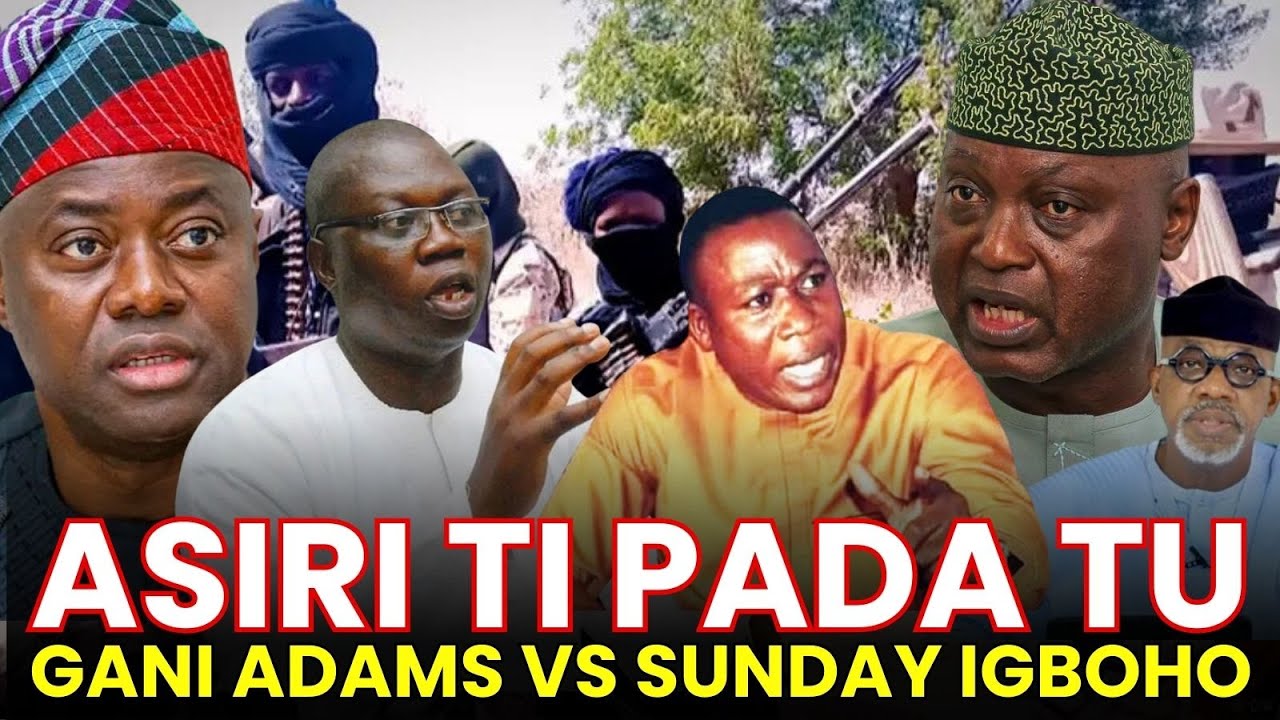 BIG SECRET!! AARE GANI ADAMS ATI CHIEF SUNDAY IGBOHO. AWON WO NI WON WA NINU ORO YI