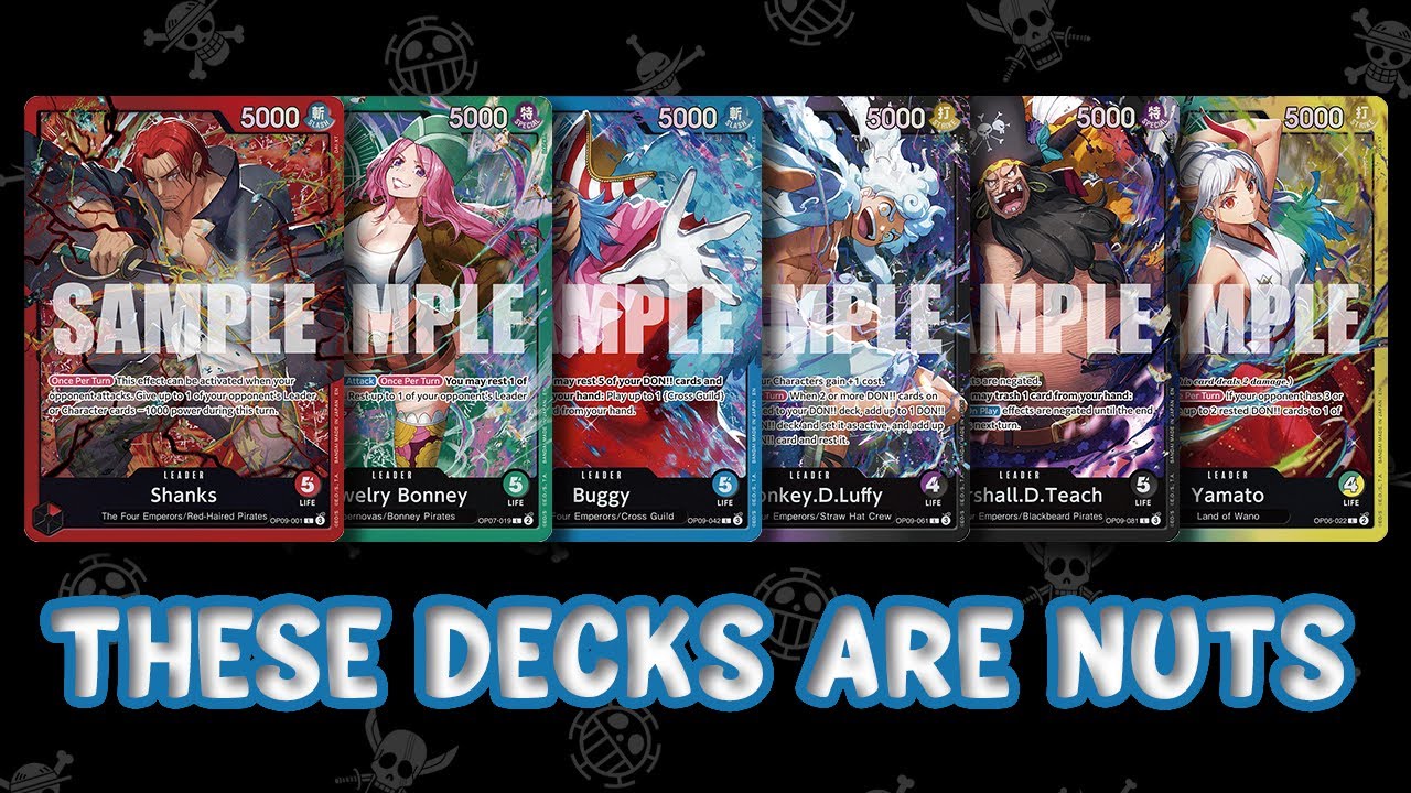 Are These New Starter Decks Worth it? | One Piece ST23-28