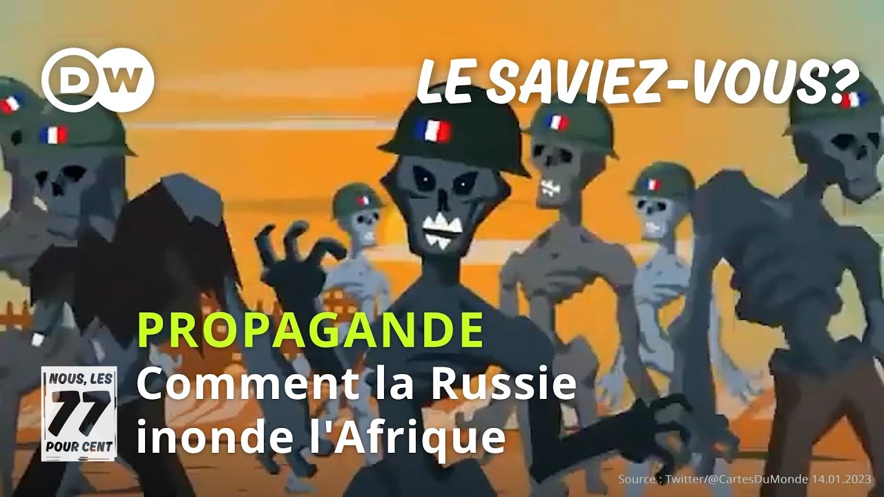 D&eacute;sinformation : comment la Russie inonde l'Afrique