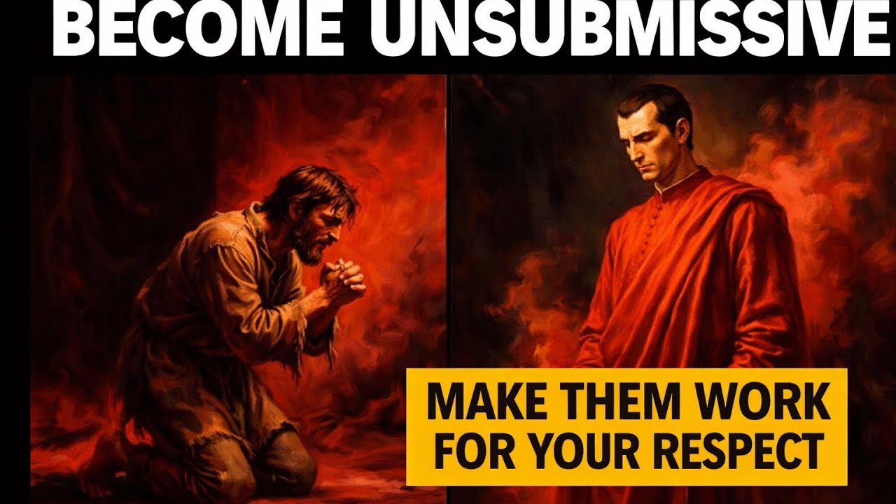 Do This Once and People Will Respect You | Machiavelli psychology.