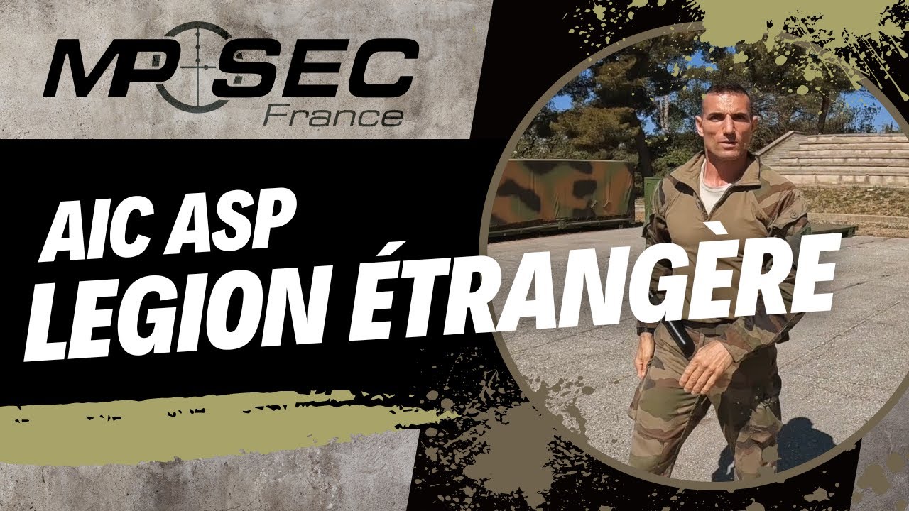FORMATION ASP AVEC LA LEGION ETRANGERE